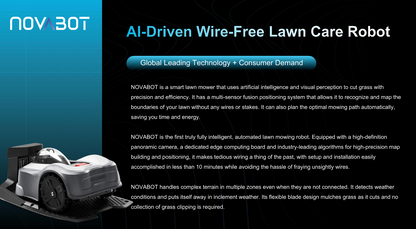 Novabot N1000 Robotic LawnMower