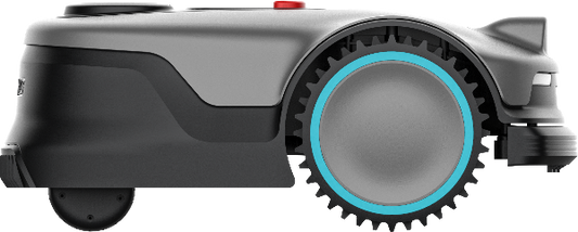 Novabot R3000 wire-free smart mower side view Australia