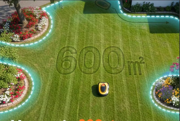Robotic Suntek V600 Lawn Mower capable up to 600m2 Mowing